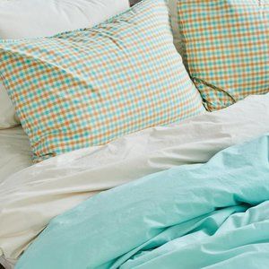 3 Pc Set Cimino Home Chambray Duvet Cover & Pillowcases